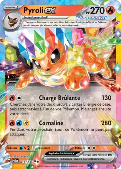 Pyroli ex - Évolutions Prismatiques - 014/131