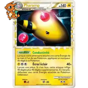 Pharamp - HeartGold & SoulSilver - 105/123