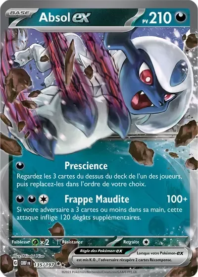 Absol ex - Flammes Obsidiennes - 135/197