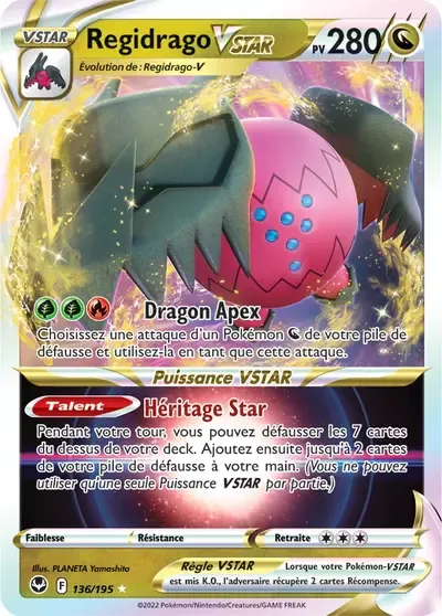 Regidrago VSTAR - Tempête Argentée - 136/195