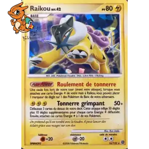 Raikou Lv.42 - Merveilles Secrètes - 016/132