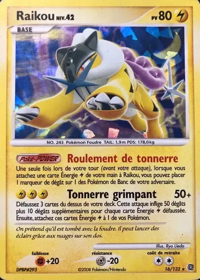 Raikou Lv.42 - Merveilles Secrètes - 016/132