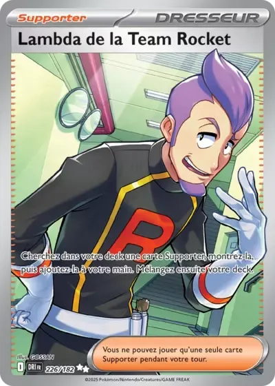 Lambda de la Team Rocket - Rivalités Destinées - 226/182