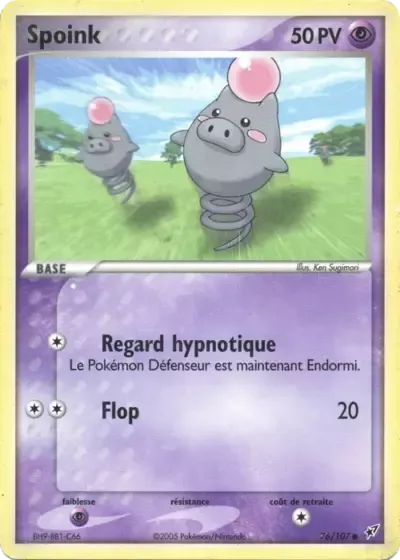 Spoink - Deoxys - 076/107