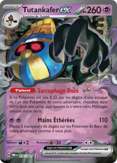 Tutankafer ex - Faille Paradoxe - 076/182