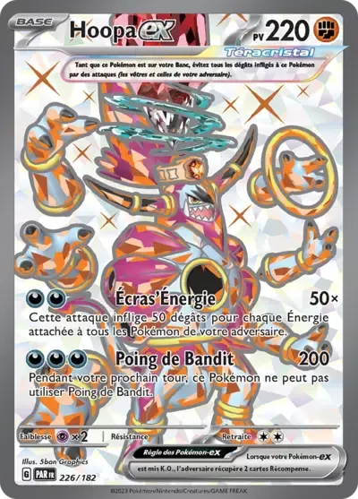 Hoopa ex - Faille Paradoxe - 226/182