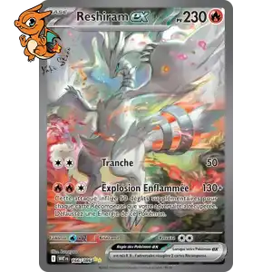 Reshiram ex - Flamme Blanche - 166/086