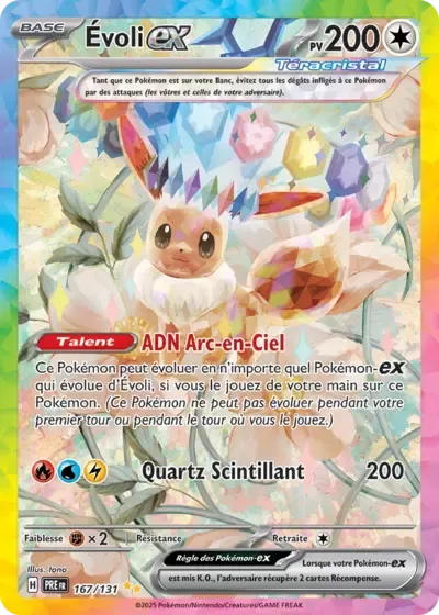 Évoli ex - Évolutions Prismatiques - 167/131
