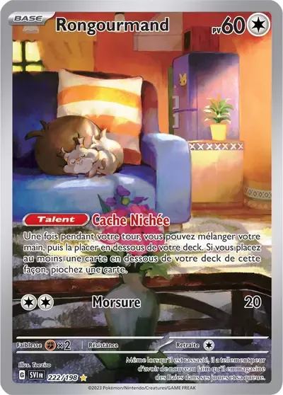 Rongourmand - Écarlate et Violet - 222/198