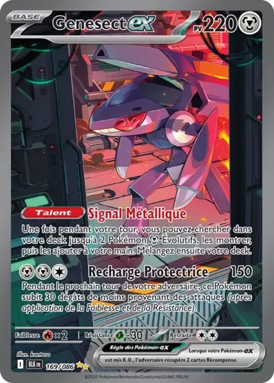 Genesect ex - Foudre Noire - 169/086