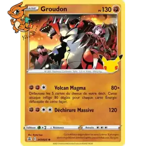 Groudon - Célébrations - 017/025