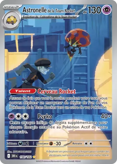 Astronelle de la Team Rocket - Rivalités Destinées - 198/182