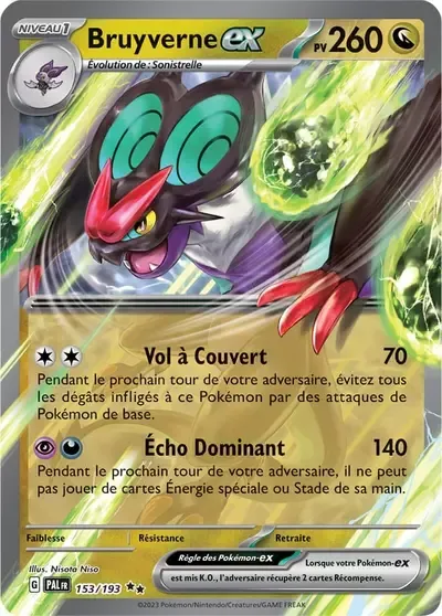 Bruyverne ex - Évolutions à Paldéa - 153/193
