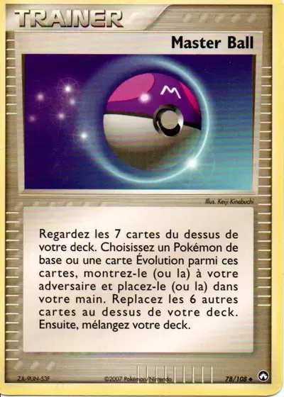 Master Ball - Gardiens du Pouvoir - 078/108