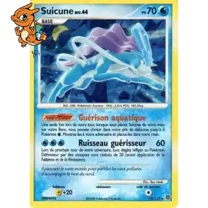 Suicune Lv.44 - Merveilles Secrètes - 019/132