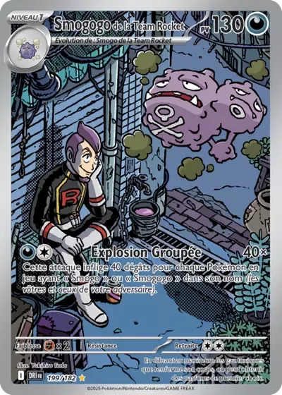 Smogogo de la Team Rocket - Rivalités Destinées - 199/182