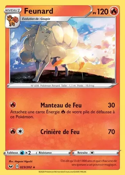 Feunard - Épée et Bouclier - 023/202