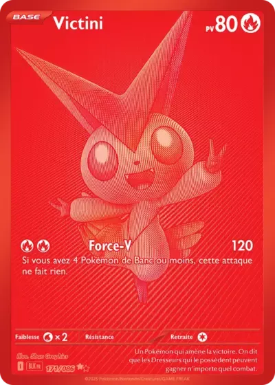 Victini - Foudre Noire - 171/086
