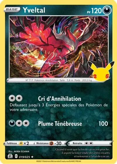 Yveltal - Célébrations - 019/025