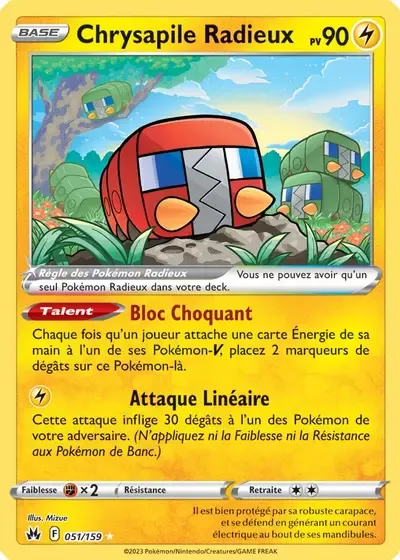 Chrysapile Radieux - Zénith Suprême - 051/159