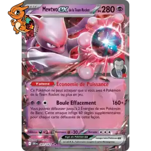 Mewtwo ex de la Team Rocket - Rivalités Destinées - 081/182