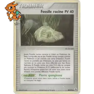 Fossile racine - Créateurs de Légendes - 080/092