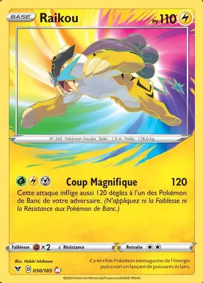 Raikou - Voltage Éclatant - 050/185