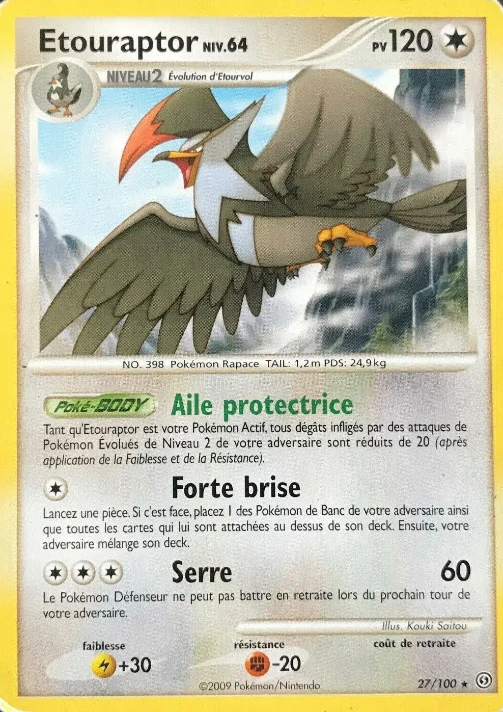 Etouraptor Lv.64 - Tempête - 027/100