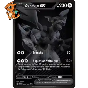 Zekrom ex - Foudre Noire - 172/086