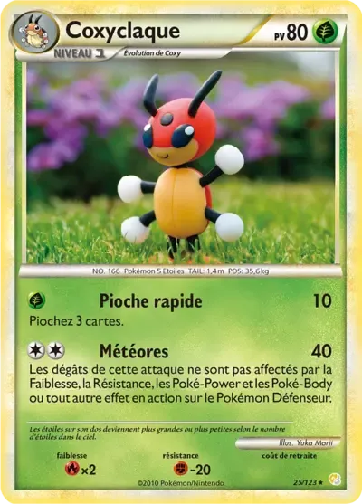 Coxyclaque - HeartGold & SoulSilver - 025/123