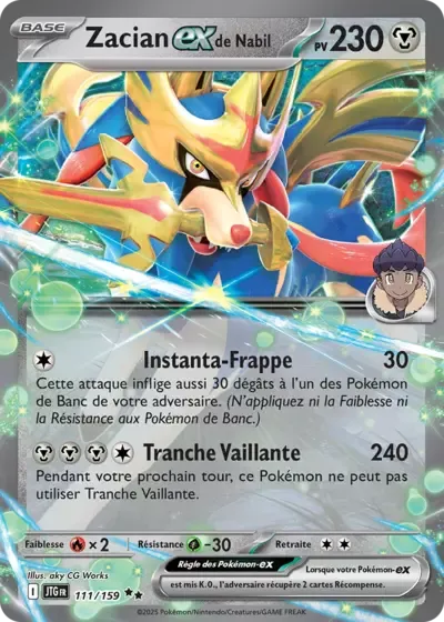Zacian ex de Nabil - Aventures Ensembles - 111/159