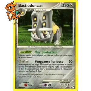 Bastiodon Lv.51 - Trésors Mystérieux - 021/123