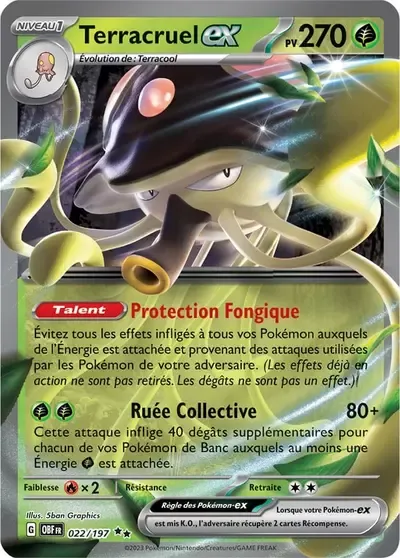 Terracruel ex - Flammes Obsidiennes - 022/197