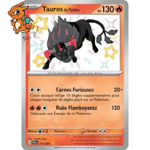 Tauros de Paldea - Destinées de Paldea - 111/091