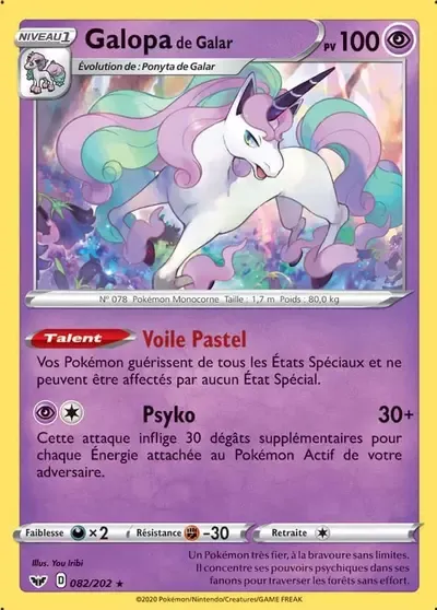 Galopa de Galar - Épée et Bouclier - 082/202
