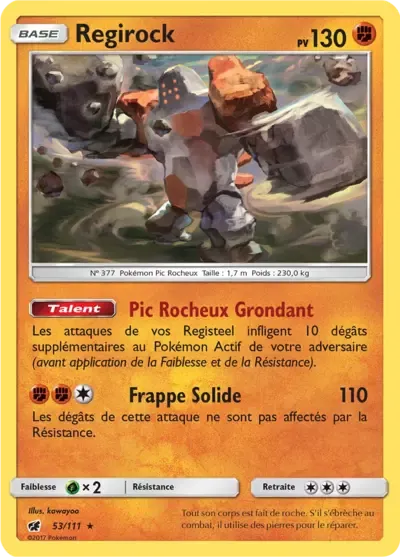 Regirock - Invasion Carmin - 053/111