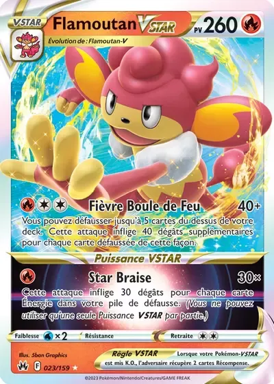 Flamoutan VSTAR - Zénith Suprême - 023/159