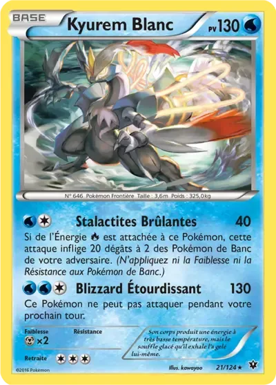 Kyurem Blanc - Impact des Destins - 021/124