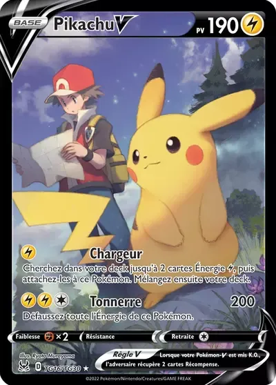 Pikachu V - Origine Perdue - TG16/196
