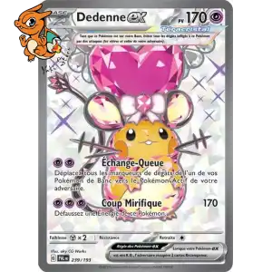 Dedenne ex - Évolutions à Paldéa - 239/193