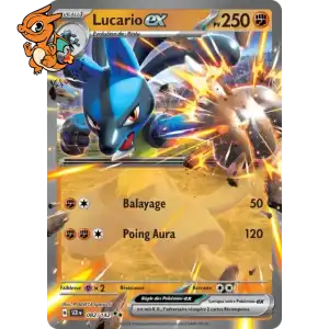 Lucario ex - Couronne Stellaire - 082/142