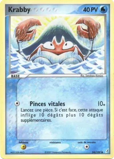 Krabby - Gardiens de Cristal - 054/100
