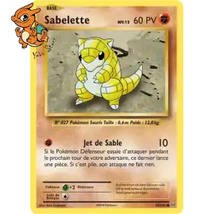 Sabelette - XY Évolutions - 054/108