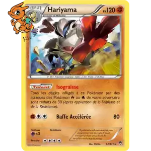 Hariyama - Poings Furieux - 052/111