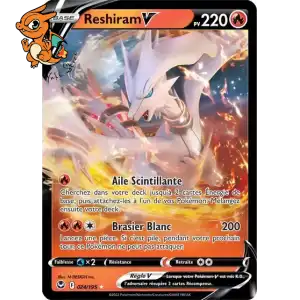 Reshiram V - Tempête Argentée - 024/195