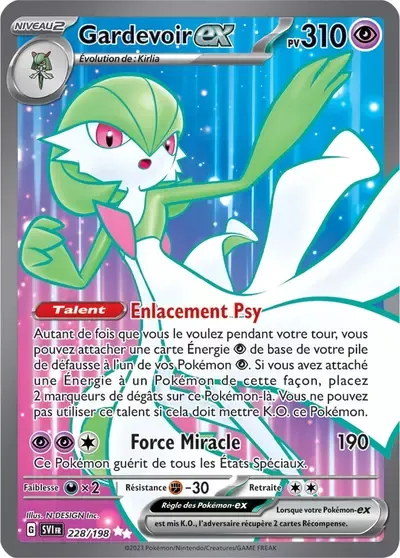 Gardevoir ex - Écarlate et Violet - 228/198