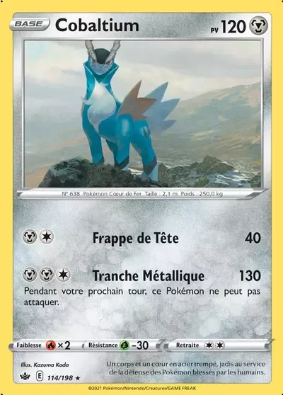 Cobaltium - Règne de Glace - 114/198