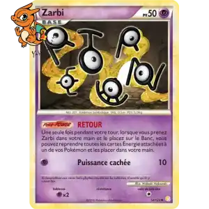 Zarbi - HeartGold & SoulSilver - 054/123