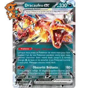 Dracaufeu ex - Destinées de Paldea - 054/091