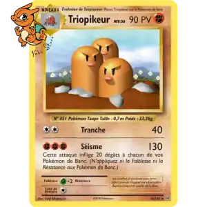 Triopikeur - XY Évolutions - 056/108
